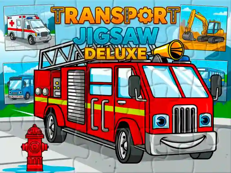 بازی Transport Jigsaw Deluxe آنلاین
