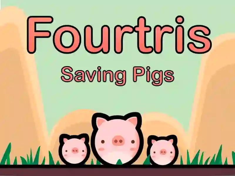 بازی Fourtris Saving Pigs آنلاین
