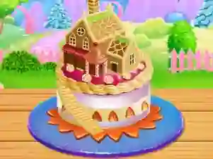 بازی Doll House Cake Cooking آنلاین