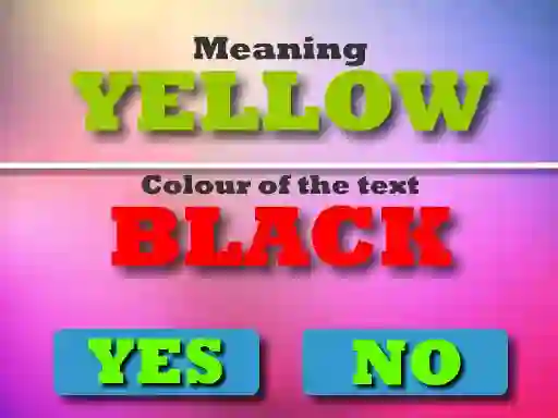 بازی Colour Text Challeenge آنلاین