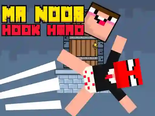 بازی Mr Noob Hook Hero آنلاین