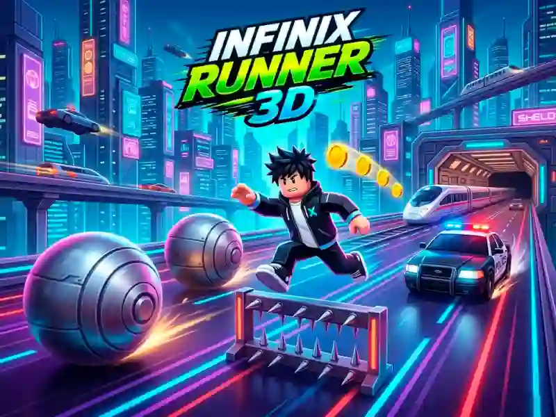 بازی Infinix Runner 3D آنلاین