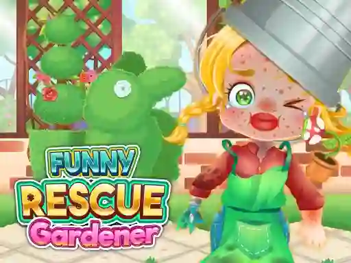 بازی Funny Rescue Gardener آنلاین