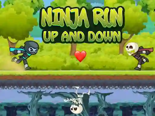بازی Ninja Run Up And Down آنلاین