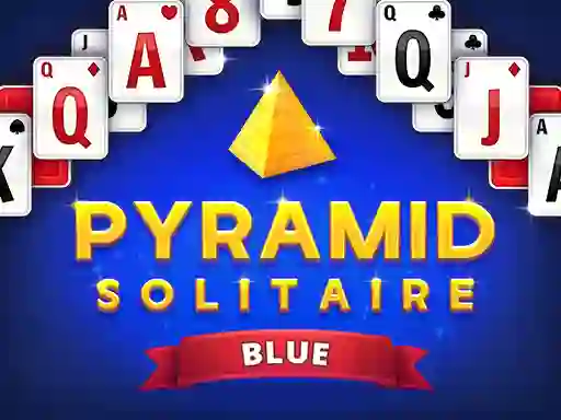 بازی Pyramid Solitaire Blue آنلاین