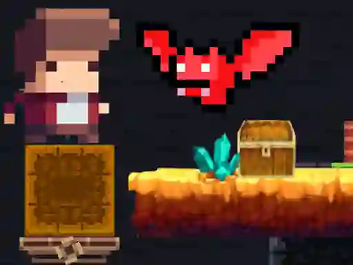 بازی Tiny Man and Red Bat آنلاین