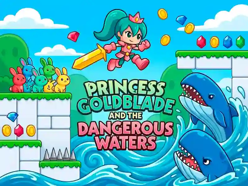بازی Princess Goldblade and the Dangerous Waters آنلاین