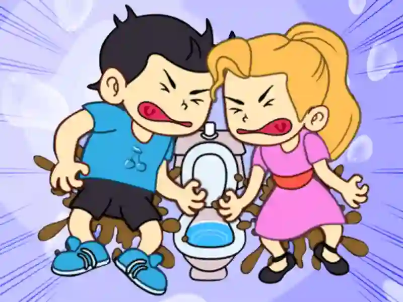 بازی Toilet Rush Race: Draw Puzzle آنلاین