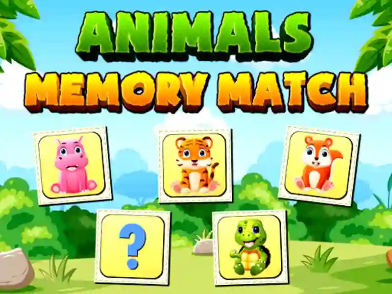 بازی Animals Memory Match آنلاین