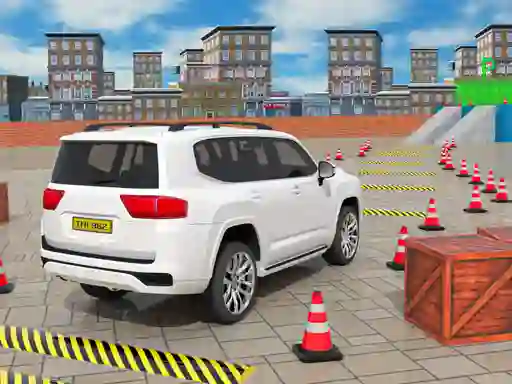 بازی Prado Car Parking Games Sim آنلاین