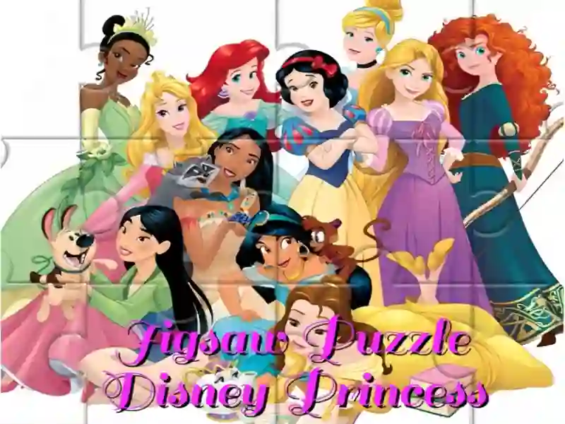 بازی Jigsaw Puzzle: Disney Princess آنلاین