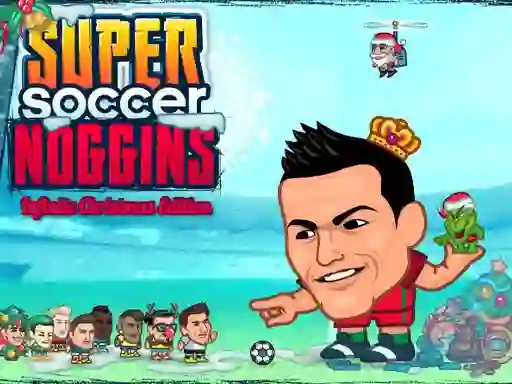 بازی Super Soccer Noggins Xmas Edition آنلاین