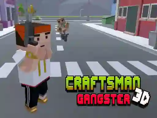 بازی CraftsMan 3D Gangster آنلاین