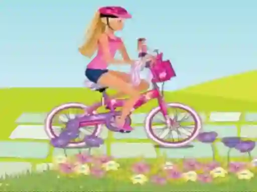 بازی BARBIE RIDES A BIKE آنلاین