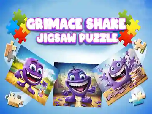 بازی Grimace Shake Jigsaw Puzzle آنلاین