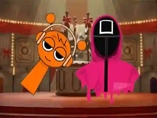 بازی Squid Sprunki Mingle Game 2 آنلاین