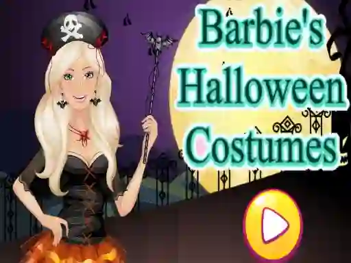 بازی Barbie Halloween Costumes آنلاین