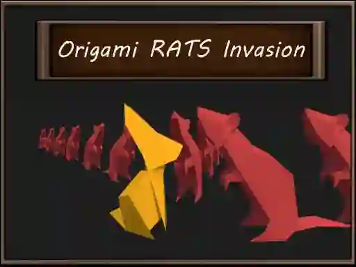 بازی Origami Rats Invasion آنلاین