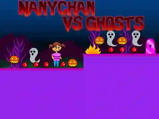بازی Nanychan vs Ghosts آنلاین