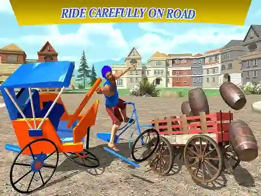 بازی City Cycle Rickshaw Simulator آنلاین