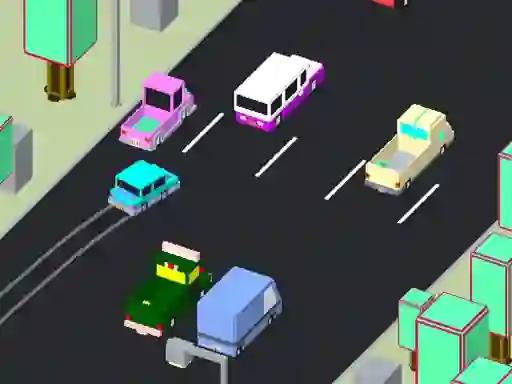 بازی Polygon Highway Drive آنلاین