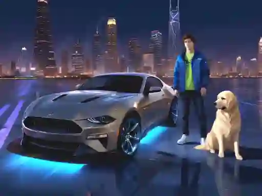 بازی Mustang City Driver آنلاین