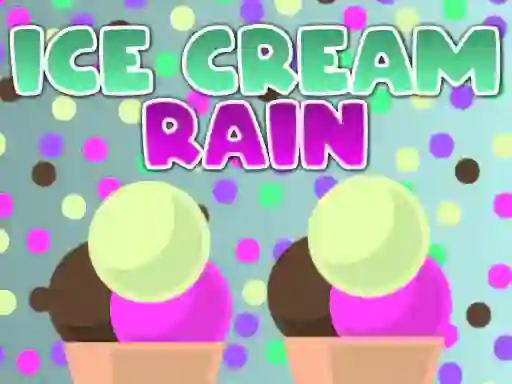بازی Ice Cream Rain آنلاین