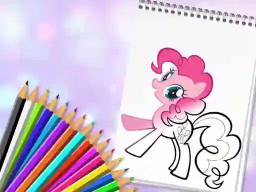 بازی Cute Pony Coloring Book آنلاین