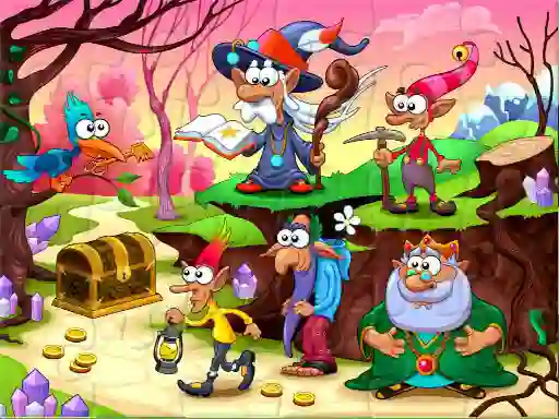 بازی Fantasy Jigsaw Deluxe آنلاین