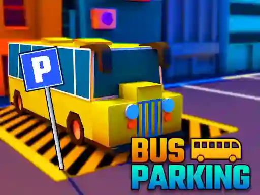 بازی Bus Parking City 3d آنلاین