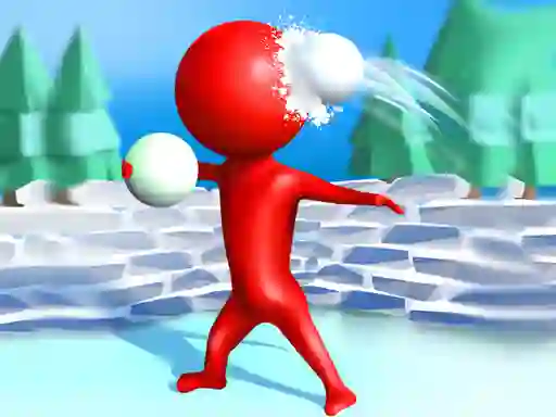 بازی StickMan Snow Fight آنلاین