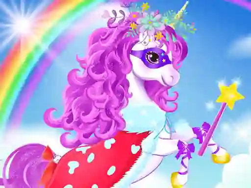 بازی Baby unicorn dress up آنلاین