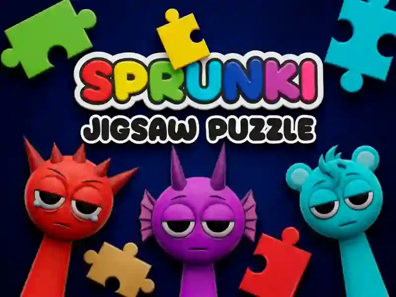 بازی Sprunki Jigsaw Puzzle آنلاین
