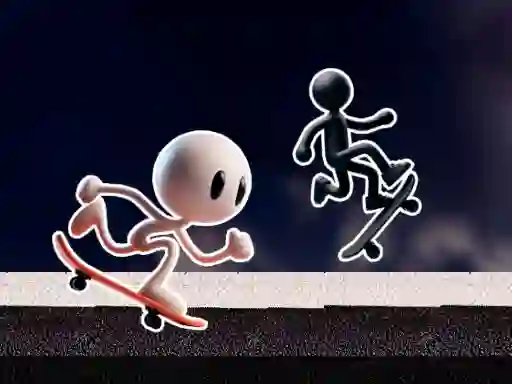 بازی Black and White Stickman آنلاین