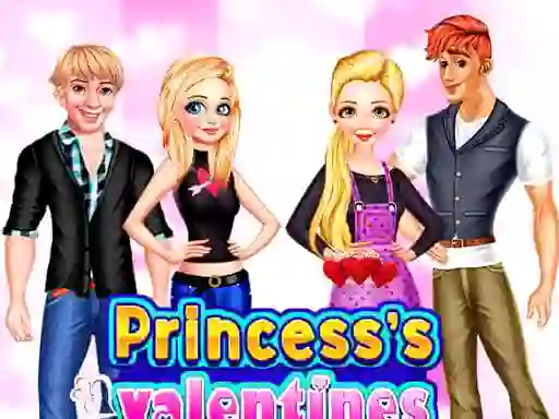 بازی Princess Valentines Day Party آنلاین