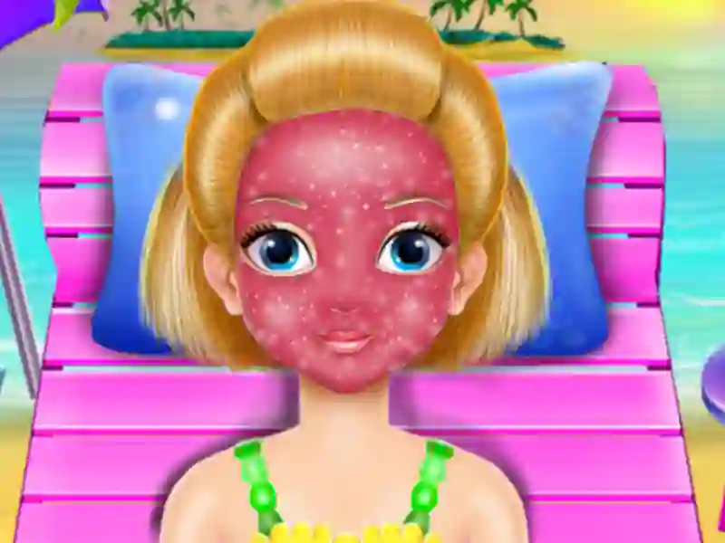 بازی A Beach Day Spa Care آنلاین