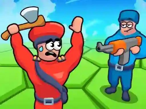 بازی Tile Hex World: Red vs Blue آنلاین