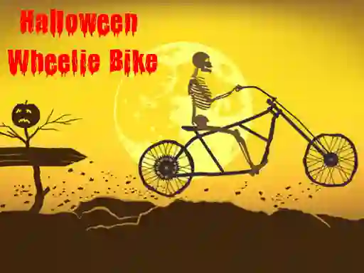 بازی Halloween Wheelie Bike آنلاین