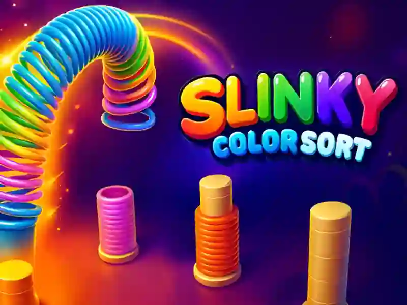 بازی Slinky Color Sort آنلاین