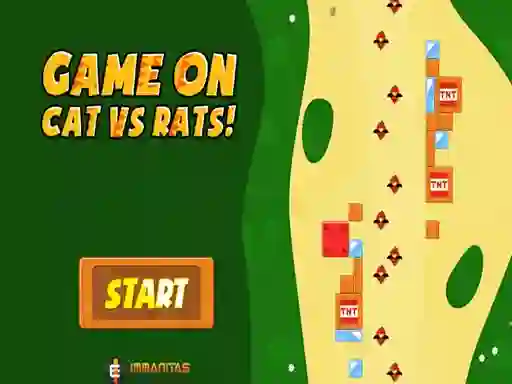 بازی Game On Cat vs Rats! آنلاین