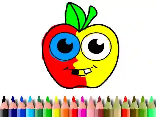 بازی Back To School: Apple Coloring Book آنلاین