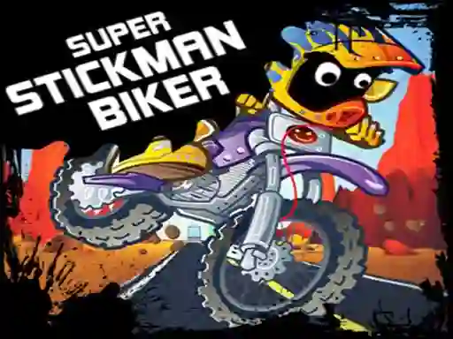 بازی Super Stickman Biker آنلاین