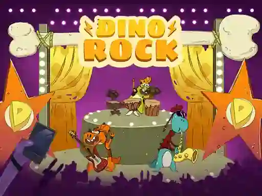 بازی Dino Rock آنلاین