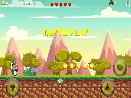 بازی Adventurous Penguin آنلاین
