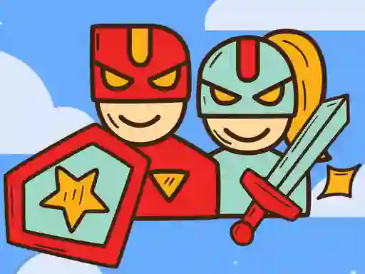 بازی Super Warrior Match 3 آنلاین