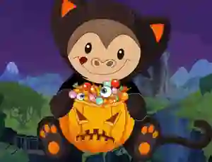 بازی Halloween Monkey Jumper آنلاین