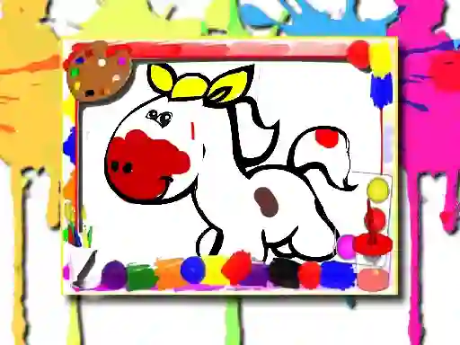 بازی Horse Coloring Book آنلاین