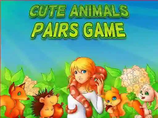 بازی Cute Animals Pairs Game آنلاین