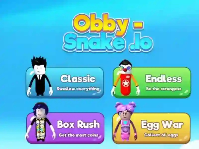 بازی Obby - Snake .Io آنلاین