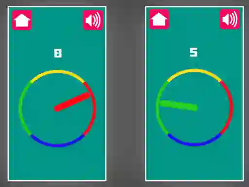 بازی Colorful Clock آنلاین